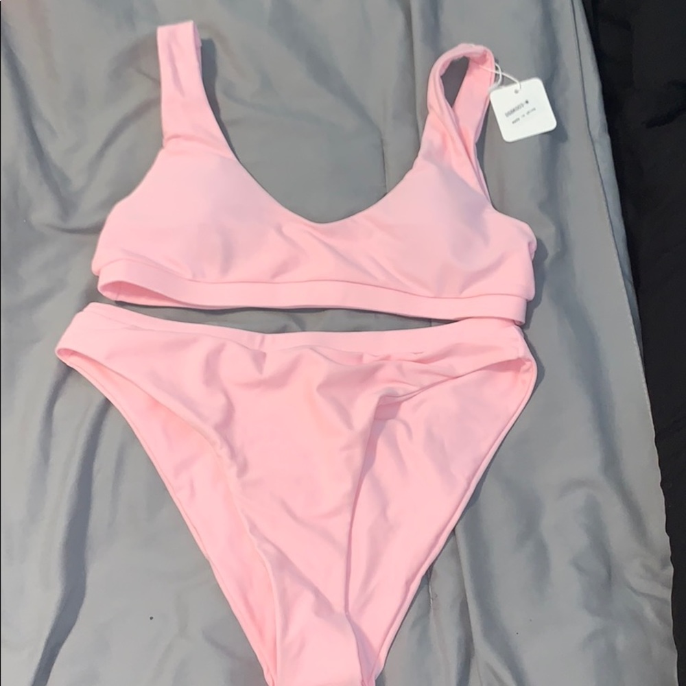 Pink Swimsuit